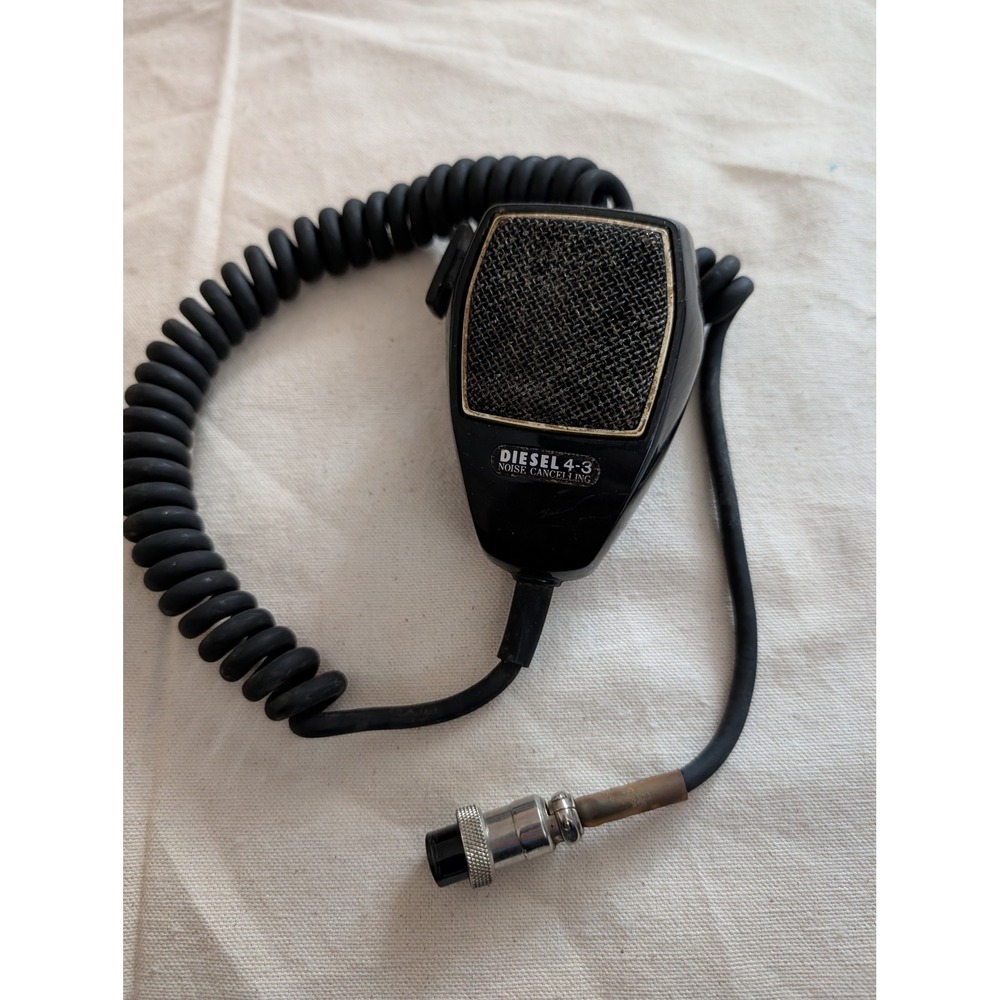 Diesel 4-3 Noise Cancelling CB Radio Microphone 4-Pin Connector Handheld